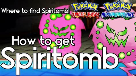 How To Get Spiritomb in Pokemon Omega Ruby and Alpha .
